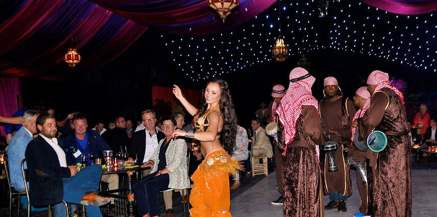 Bollywood feest strandpaviljoen